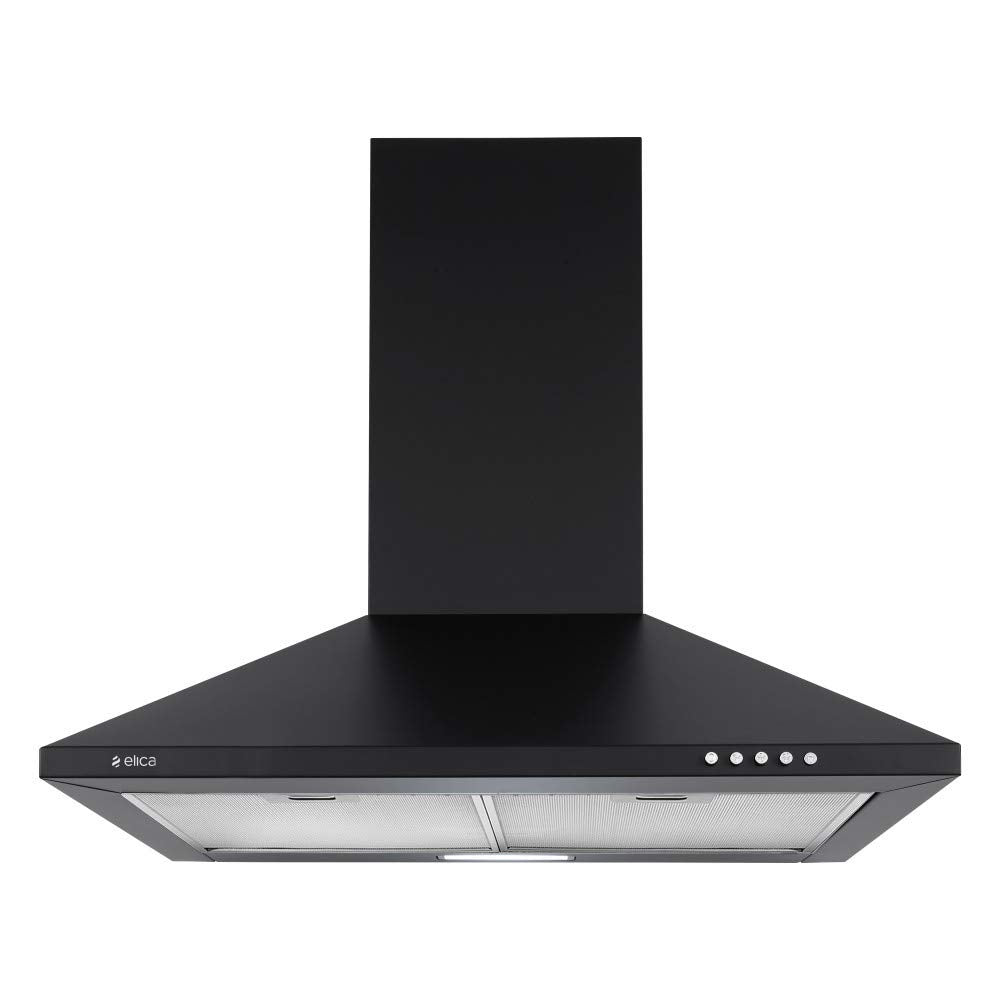 ELICA STRIP CF 60 NERO WALL MOUNTED CHIMNEY
