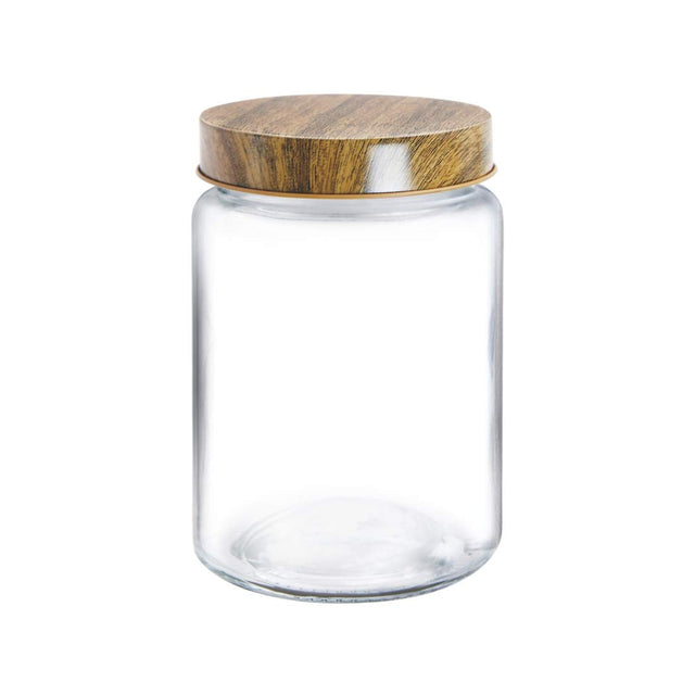 Treo Milton Borosilicate Round Jar 1000ml 1 pc Glass, Transparent