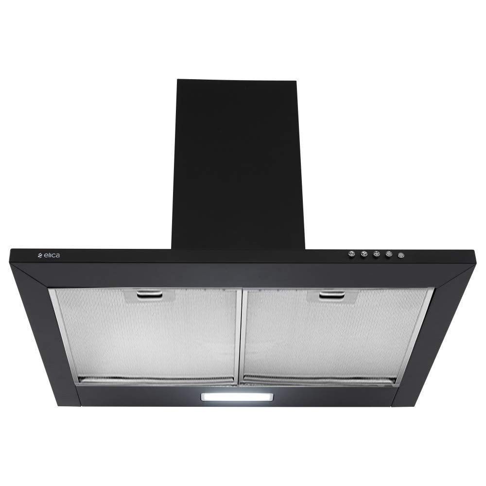 ELICA STRIP CF 60 NERO WALL MOUNTED CHIMNEY
