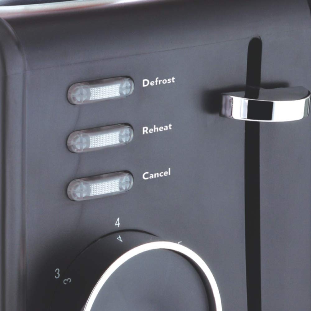 850-Watt Krispy Pop-up Toaster (Black)