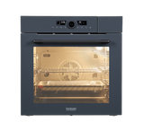 Marcus 80L Grey Built-In Steam Oven with Air Fryer, Grill & Convection