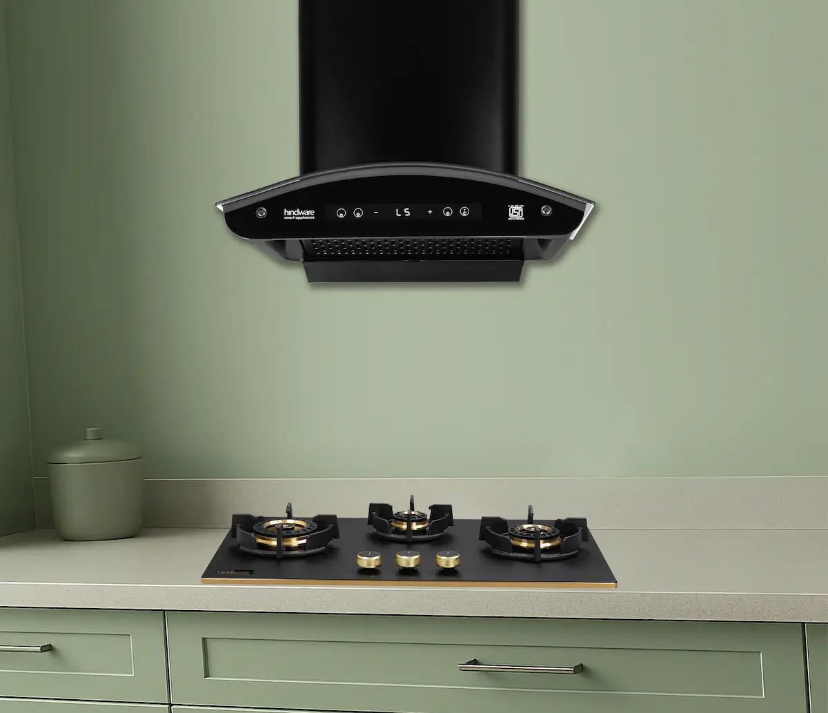 Martina BLDC 60 cm Filterless Auto Clean Kitchen Chimney with 1450 m³/h Suction