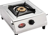 SuryaFlame Capri Stainless steel 1 Burner Regular Silver Gas Stove