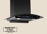 Cosima BLDC Filterless Auto Clean Kitchen Chimney with Motion Sensor & 1600 m³/h Suction