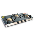 GLEN 3 BURNER COOKTOP 1033 GT XL FORGED BB DOUBLE DRIP TRAY (NON AUTO IGNITION)
