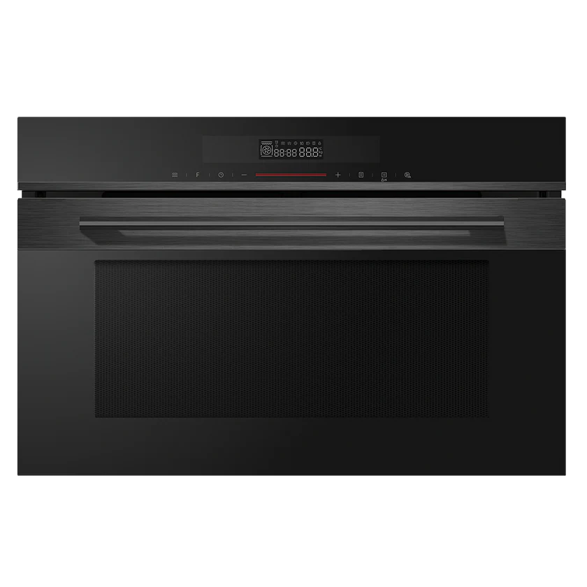 DIAMOND 34 MWO - 34L Built-In Convection Microwave with Grill, Slider Touch & LED Display – Black – 538.01.279