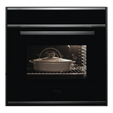 J70BIO PLUS 70L Built-In Oven, Black Glass, 10 Multifunction Modes, Touch Control, Grill & Rotisserie – 538.01.321