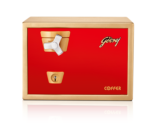 Godrej Home Locker Premium Coffer V1 Red