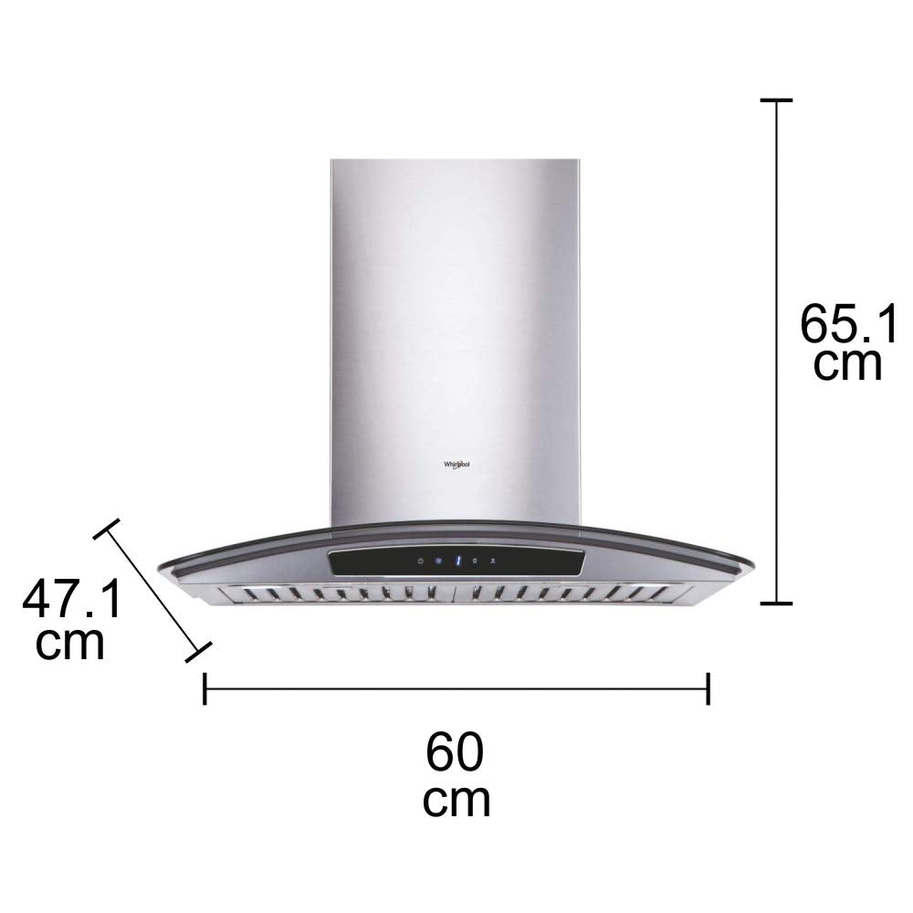 Buy Whirlpool Chimney Acti Fresh 6W CGA Hood Lowest price in india at apnidukaan.com