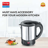 PKSS 1.0 Stainless Steel Electric Kettle 1350W, 1.0L (Silver)