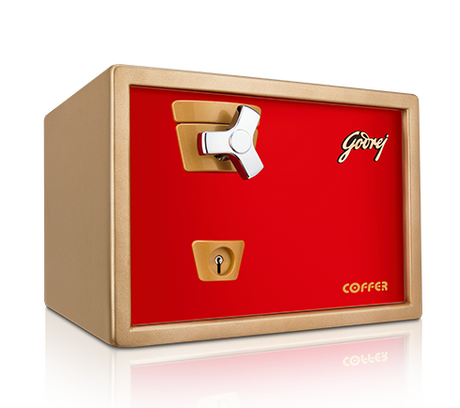 Godrej Home Locker Premium Coffer V1 Red