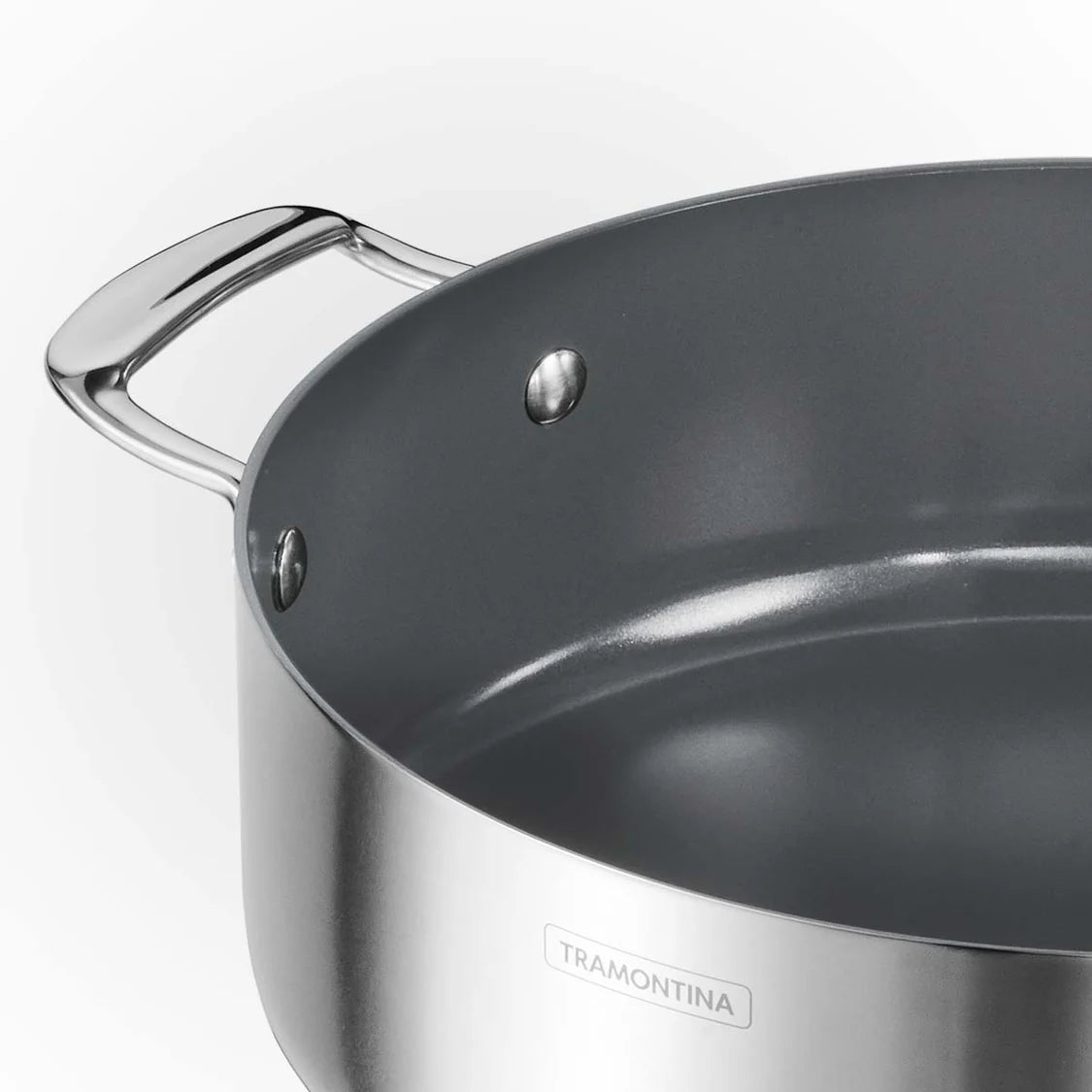 Tramontina Fusao 20cm Triply Ceramic Casserole