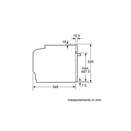 BOSCH SERIE 8 HBG633BS1J