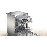 BOSCH SMS6HVI01I Series 6 Free Standing Dishwasher 60 cm Silver Inox