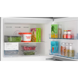 Bosch CMC36K05NI Series 4 free-standing fridge-freezer with freezer at top 187 x 67 cm Glass
