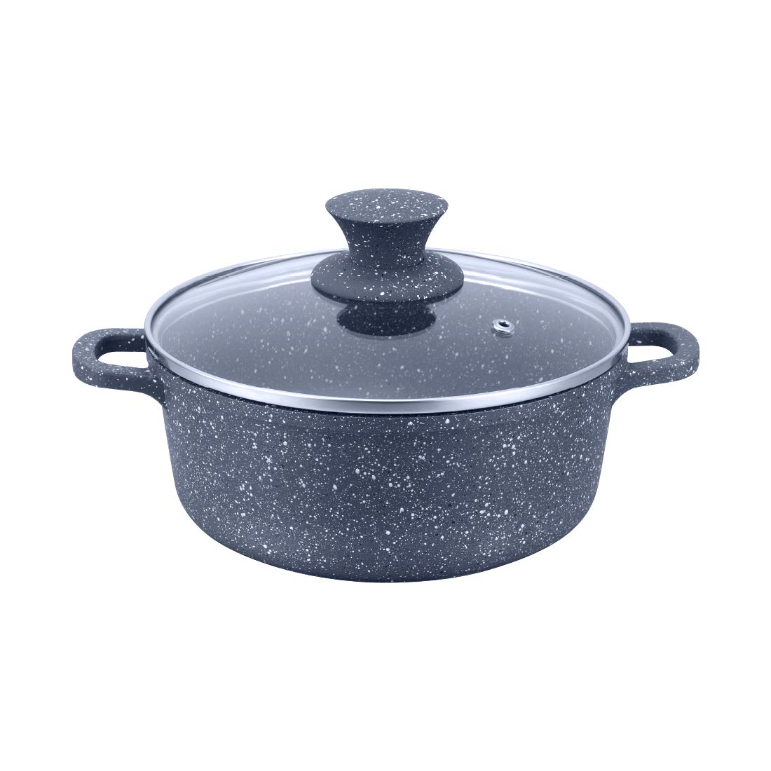 Wonderchef Granite Die-Cast Casserole Set With Lid- Granite