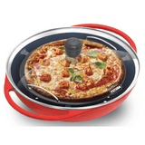 Hawkins Diecast 30 cm Nonstick Pizza Maker and Cake Baker with Glass Lid, PIZZA