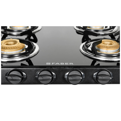 FABER Cooktop Double Jumbo 4BB BK