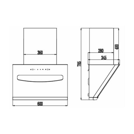 ELICA EFL-S607 LTW VMS