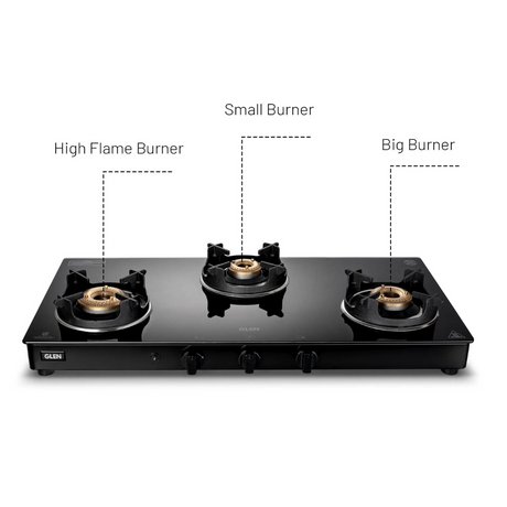 Glen CT 1038 GT BB BL HF CPS 3 Burner 