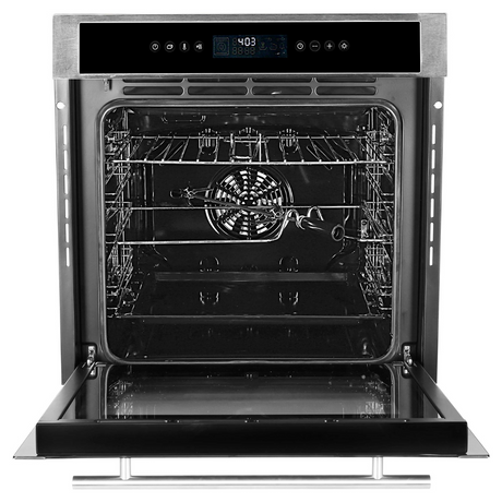 Faber FPO 621 SS 60 cm 83 Liters Built-In Oven 10 cooking Functions 260 Deg C Fully Electronic  Black Glass Finish