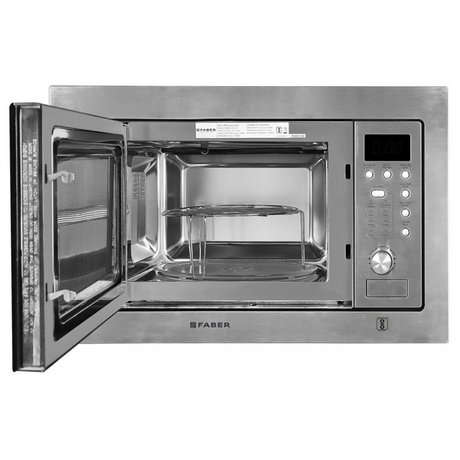 Faber FBI MWO 20L SG 20 Liters Built-In Microwave Oven Electric Control Stainless Steel Finish