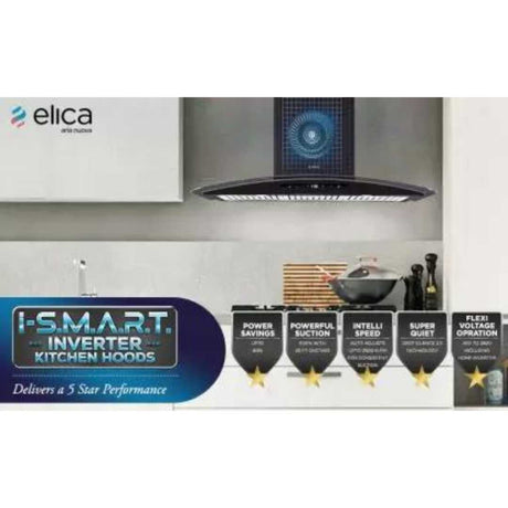 ELICA ISMART GLACE TRIM BF LTW 903 NERO