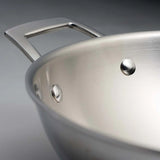 Tramontina Aeion 24cm Triply Kadai with SS Lid