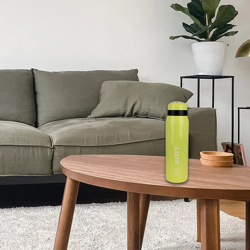 Drops 500ml Stainless Steel Water Bottle, Vacuum Insulated Flask, Yellow | PB 500-50