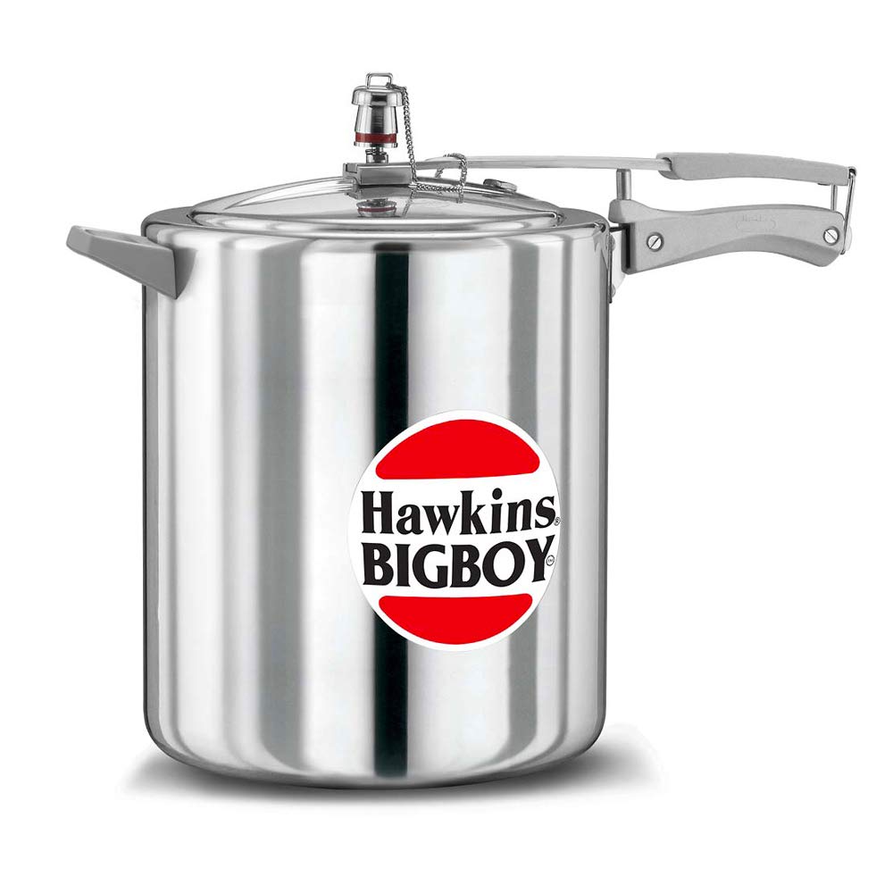 Hawkins Bigboy Aluminum Pressure Cooker, 14 litres