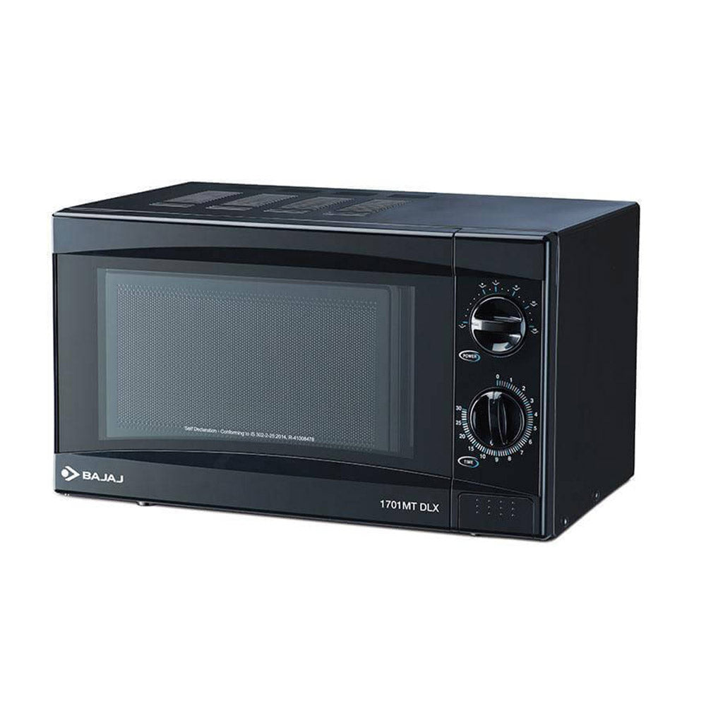 BAJAJ 17 L SOLO MULTI-POWER LEVEL MICROWAVE OVEN (1701 MT DLX, BLACK)
