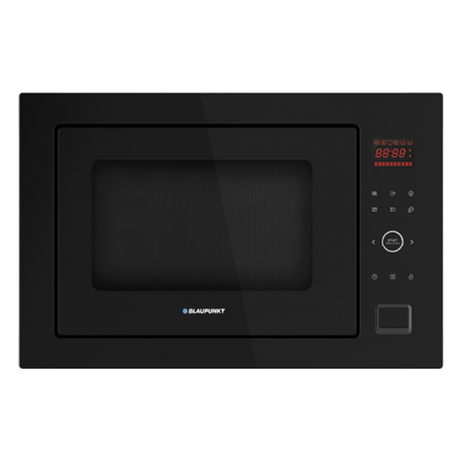 Blaupunkt by Hettich 60cm Built-in Compact Microwave Oven 5MG17190IN, 34 Ltr Mwo, with Grill and Convection Function, Black Finish Touch control