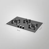 Kaff 78 cm 3 Burner Hob Premier Range KPH 783 B