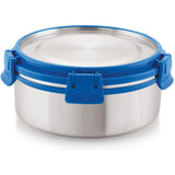Stainless Steel Airtight Leakproof Storage Deluxe Container 750ML with Klip Lock - Ideal Kitchen Accessories Items, Perfect Lunch Box, Lunch Boxes for Office Men