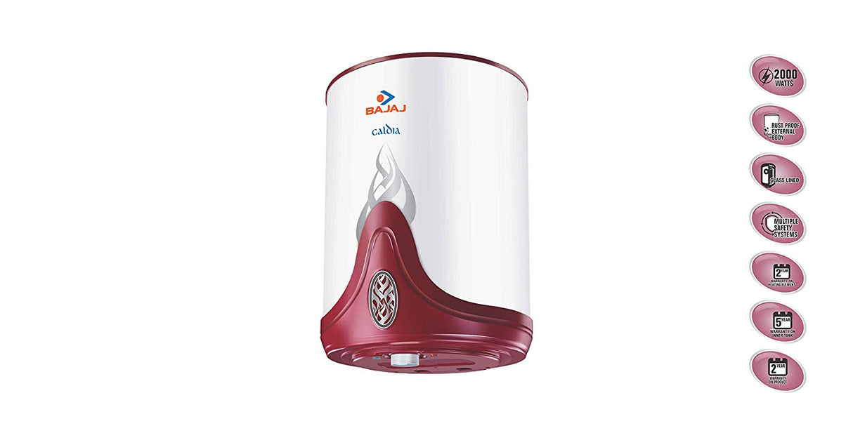 Bajaj Storage Water Heater Caldia 15 Litre