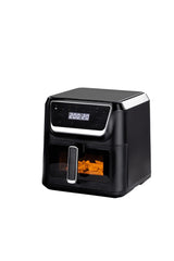 RAF8000 1700W 8L Digital Air Fryer | 8-in-1 Pre-Set Programs | Rapid Air Circulation, Even Cooking | Adjustable Temperature (40°C-200°C) | Removable Baking Tray