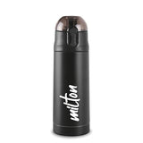 New Crown 400 Thermosteel Water Bottle 600 ml with One Touch Safety Lock, 24 Hours Hot and Cold, Leak Proof Lid, ISI Certified I Vacuum Insulated I for Office, Gym, School