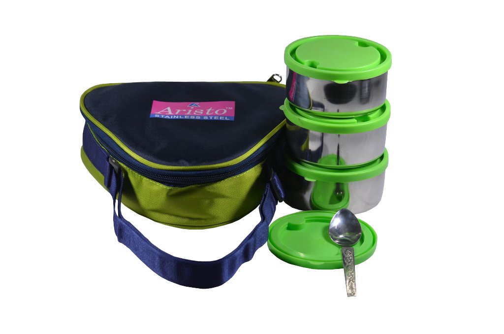 Aristo Stainless Steel Mini Alpha Hot Lunch Box