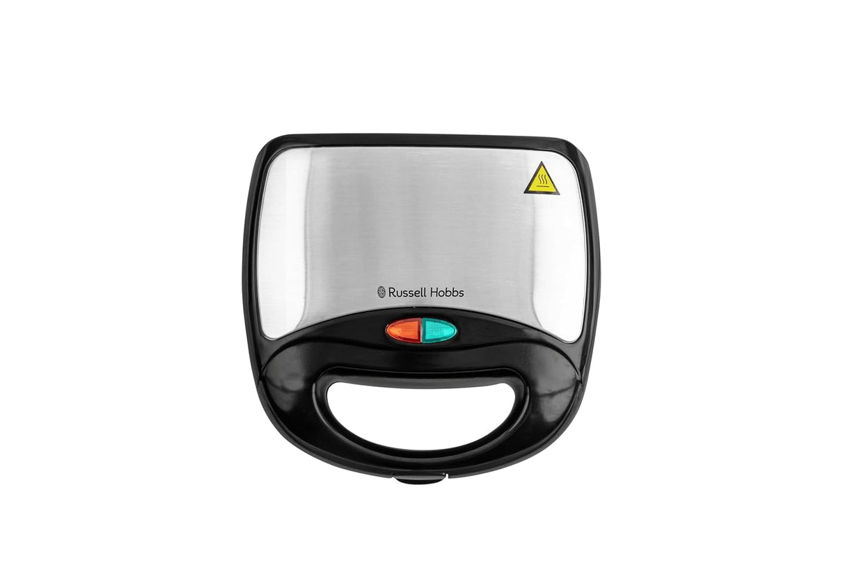 RST750WM 750W Waffle Maker | Non-Stick Waffle Plate | Cool-Touch Handle | Ready-to-Cook Indicator | Overheat Safety Protection | Compact Design