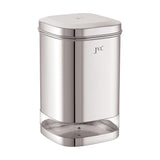 Classicware Stainless Steel Trandy Clear Canister with See-through Window (1 Pc) 2.5L