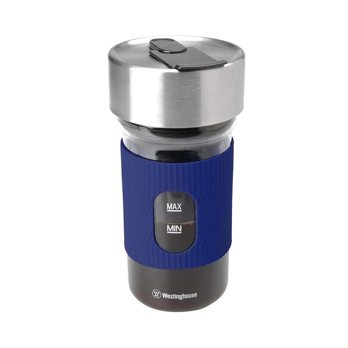 600ml Portable Cold Brew Coffee Maker |1200 mAh Battery, Cordless, Rechargeable, Compact |Transparent Brewing Chamber Anti-Slip Sleeve |Ready-to-Drink in 15 Minutes