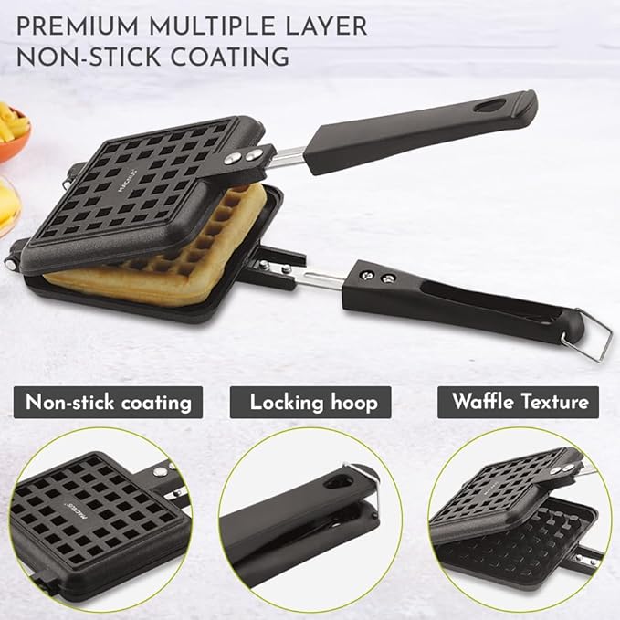 Optima Aluminium Waffle Maker