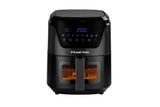 RAF5500 5.5L 1350W Digital Air Fryer | 8-in-1 Pre-Set Programs | Rapid Air Circulation for Even Cooking | Adjustable Temperature (40°C-200°C) | Removable Baking Tray