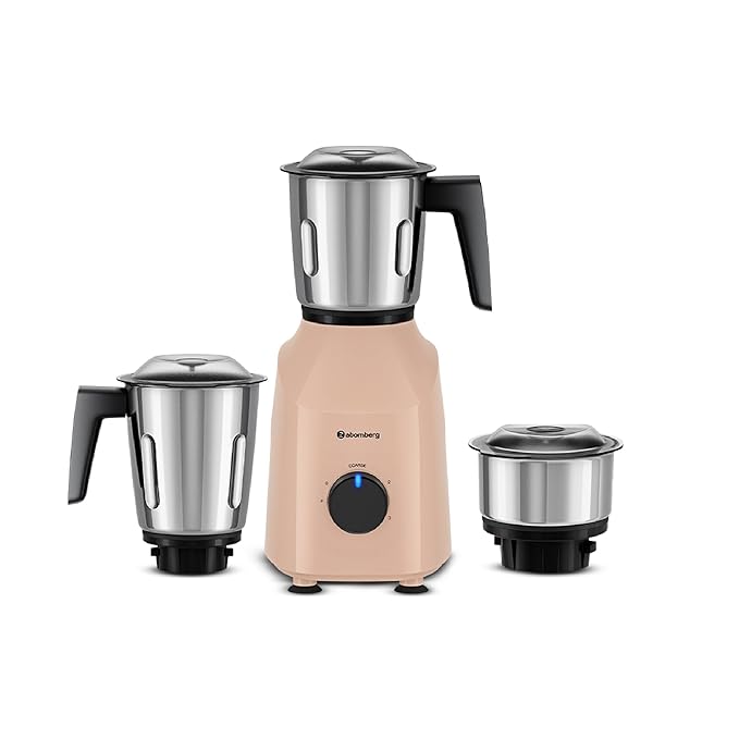 Xiana 750 Watt Mixer Grinder (Peach Blossom)