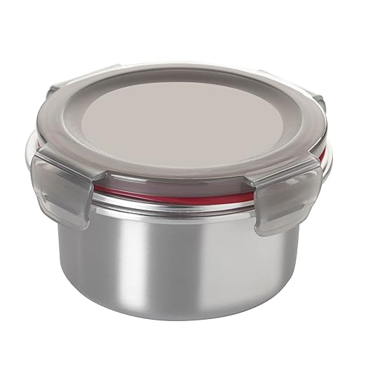 Celltone Microwavable 304 Stainless Steel Food Container with Carry Bag Leak-Proof, Fridge-to-Oven, Microwave Safe, Portable Lunch Boxes for Office, School & College (Set of 3 (400 ml x 3)