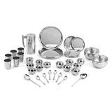 Premium Pattern Stainless Steel Dinner Set of 41 Pcs