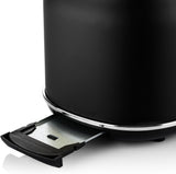 Westinghouse Retro Toaster - 2 Slice - Extra Large Slots - Keep Warm Rack - 815W - Black