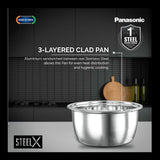 SR-G18 (SUS) 660 1.8L Stainless Steel Automatic Electric Rice Cooker – 600W, Keep Warm Function, Measuring Cup Included