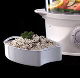 RUSSELL HOBBS FS800 ENGLAND 800-WATTS FOOD STEAMER (WHITE)
