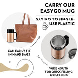 EasyGo Insulated Mug 410ML Stainless Steel | Leakproof Travel Mug | MUG410GDN22